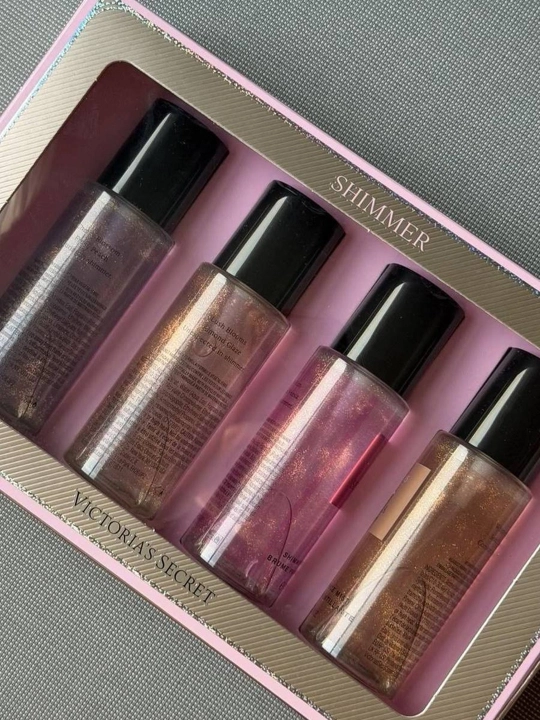 Most Loved Shimmer Mists Victoria’s Secret sovg‘a to‘plami, yaltiroq tana spreylari