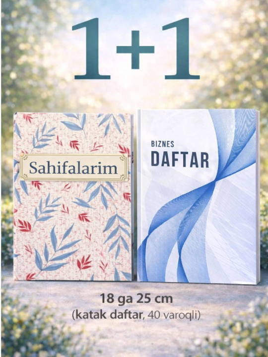 Qoriya kundaligi Planner Lugat daftari A4, 120-bet, sahifalarm biznes daftar A5, 80-bet