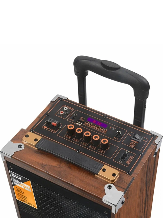 Караоке Bluetooth колонка BQ-8, с микрофоном и мощным звуком
