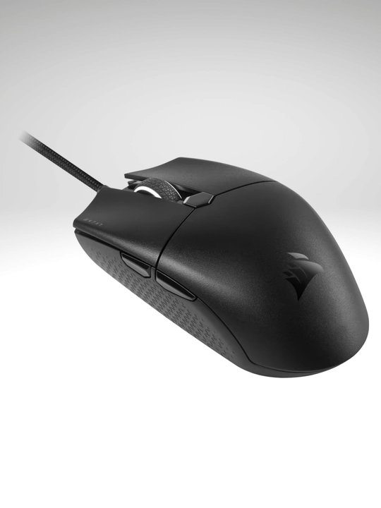 O'yin sichqonchasi Corsair Katar Pro XT, 18000 DPI, PMW3391, o'ta yengil (73g)