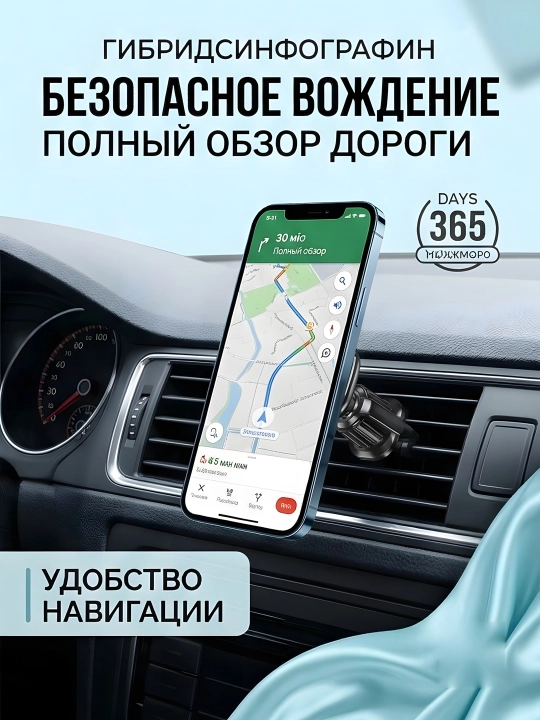 AVTO HOLDER KAKUSIGA  BLACK - Автомобильный держатель для телефона и авто подставка