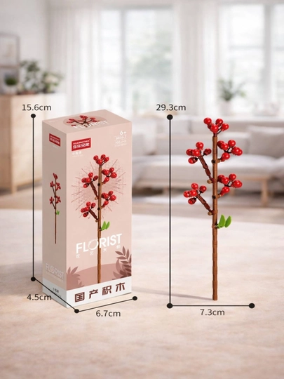 Конструктор Lego Botanical. Конструктор цветов. Лего букет — 2352411-ЛЕГОБОТАНИКБУКЕТРОЗ-ВИШН