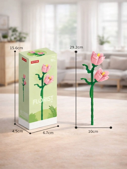 Конструктор Lego Botanical. Конструктор цветов. Лего букет — 2352411-ЛЕГОБОТАНИКБУКЕТРОЗ-БОРДОВ