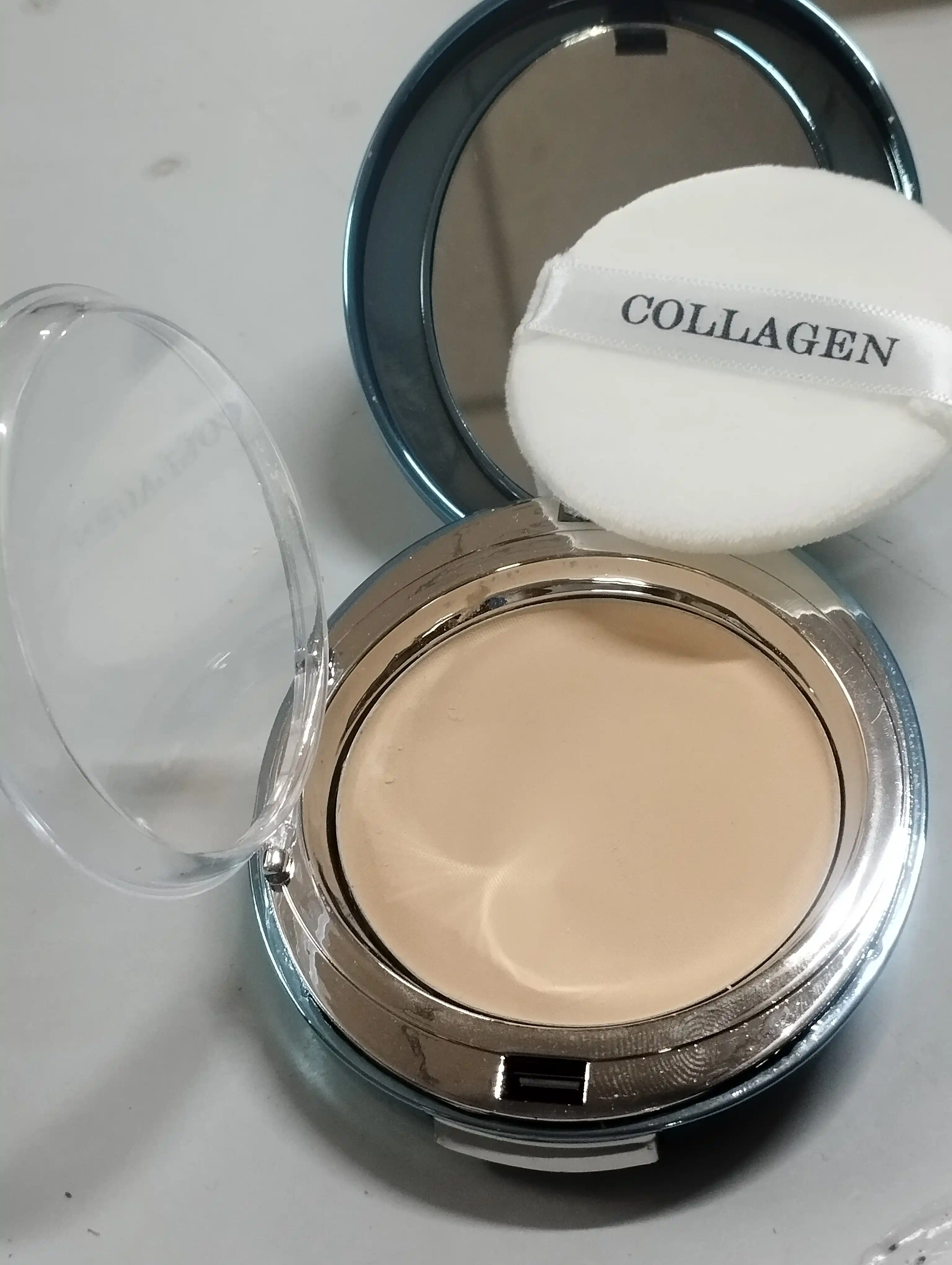 Пудра для лица, Collagen для лица с коллагеном, SPF 25+, для всех типов кожи