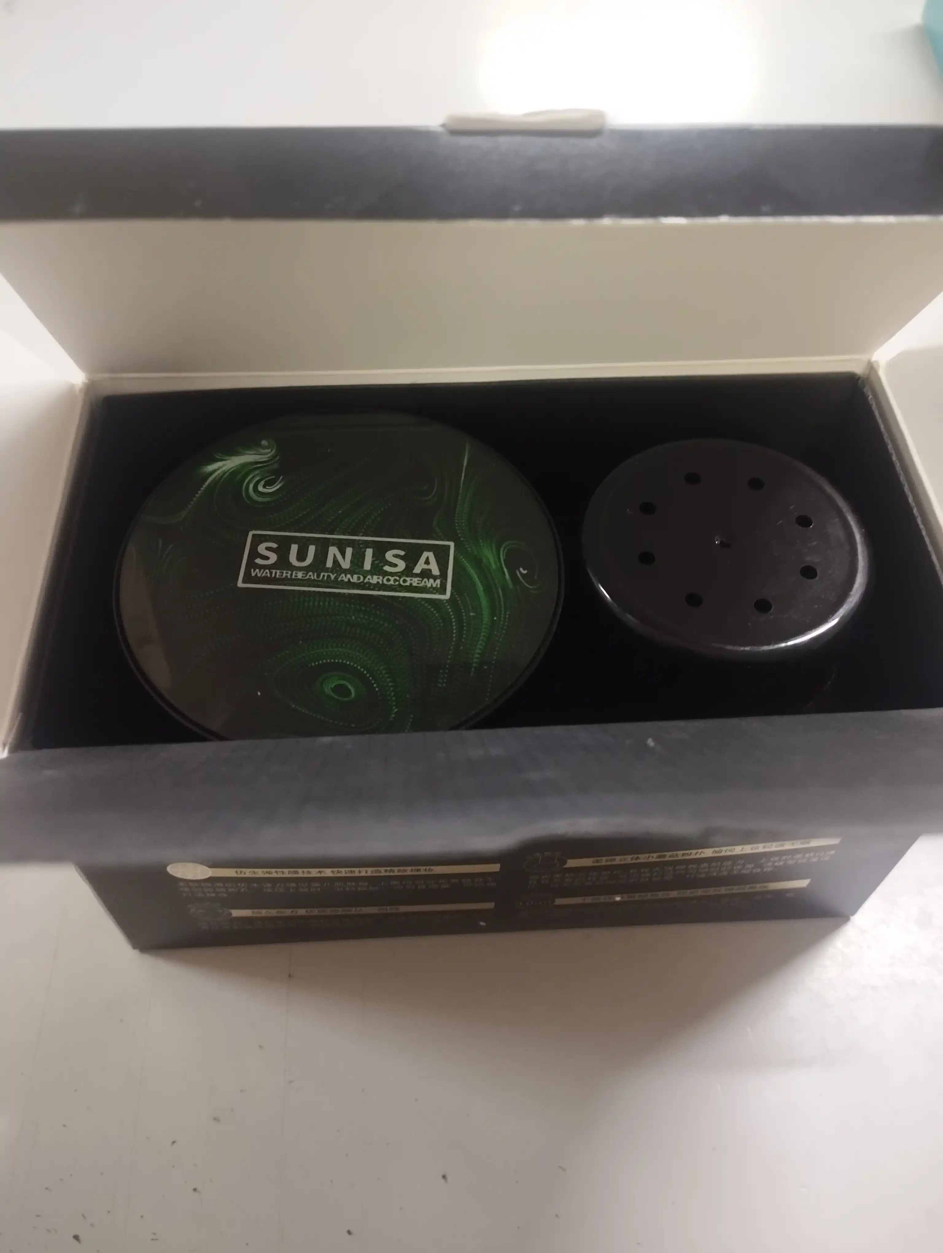Тональный крем для лица, "Sunisa", кушон водостойкий, натуральный СС-крем, 20 г
