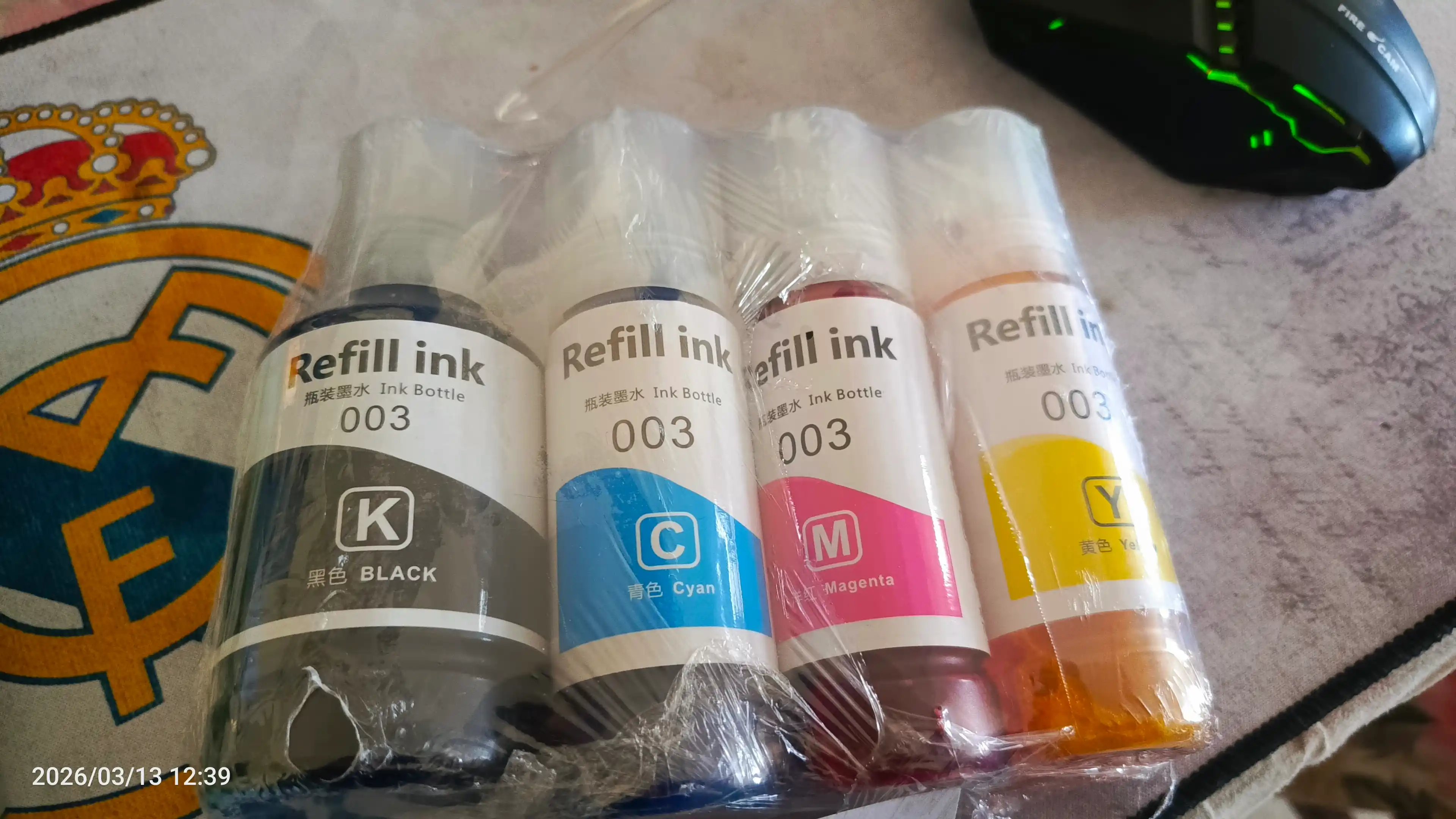 Комплект чернил Epson 103/003, 4 цвета