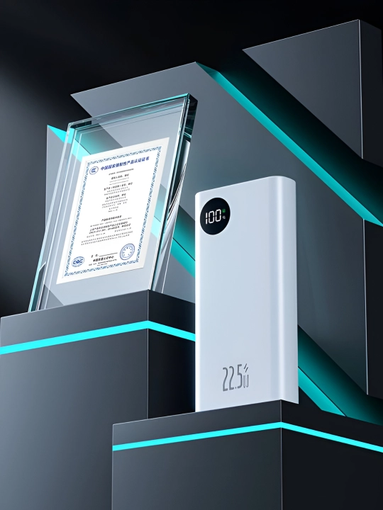 Tashqi Power Bank batareyasi 20000mA 66-22.5W, tez zaryadlanadi