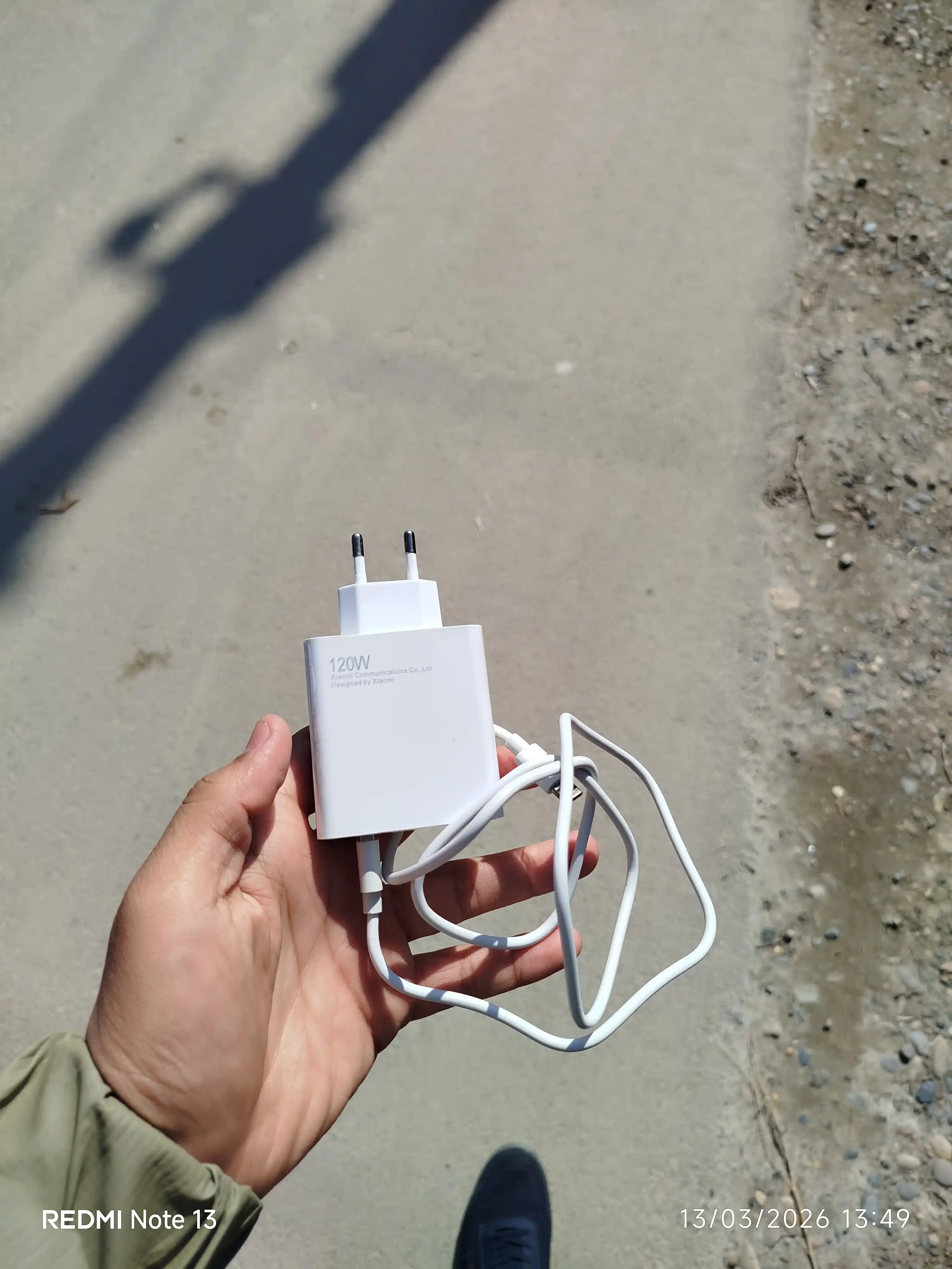 Xiaomi 120W tarmoq zaryadlovchi qurilma + USB-C kabel, tezkor zaryadlash