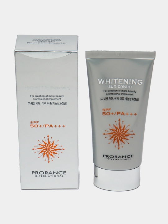 Солнцезащитный крем Prorance Whitening SPF 50 PA++++, отбеливающий, 70 мл - 