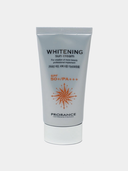 Proorance Whitening SPF 50 PA++++ quyoshdan himoyalovchi kremi, oqartiruvchi, 70 ml