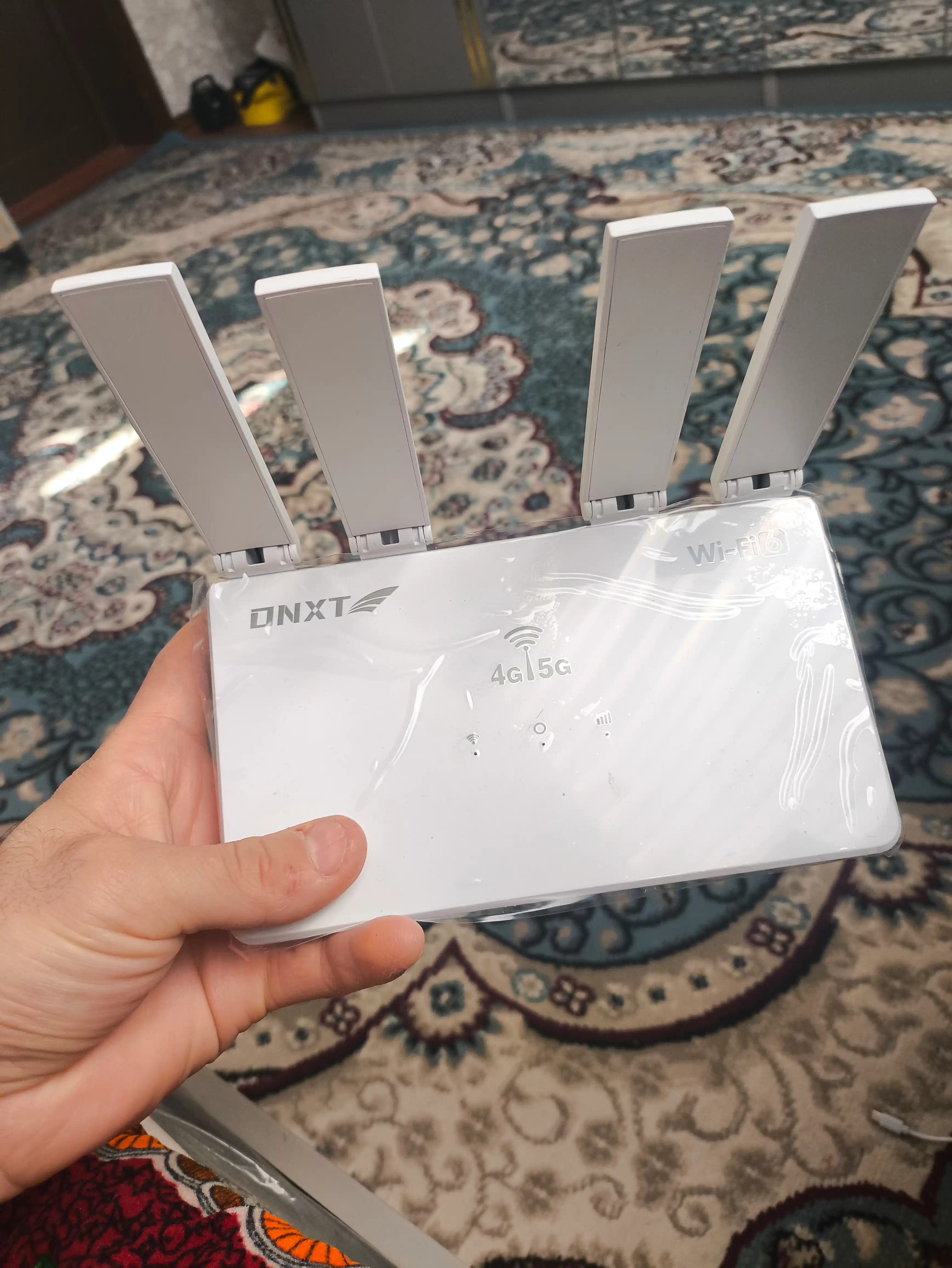4G+ WIFI6 ONXT CPE-906-E SIM-karta orqali Ishlaydigan router