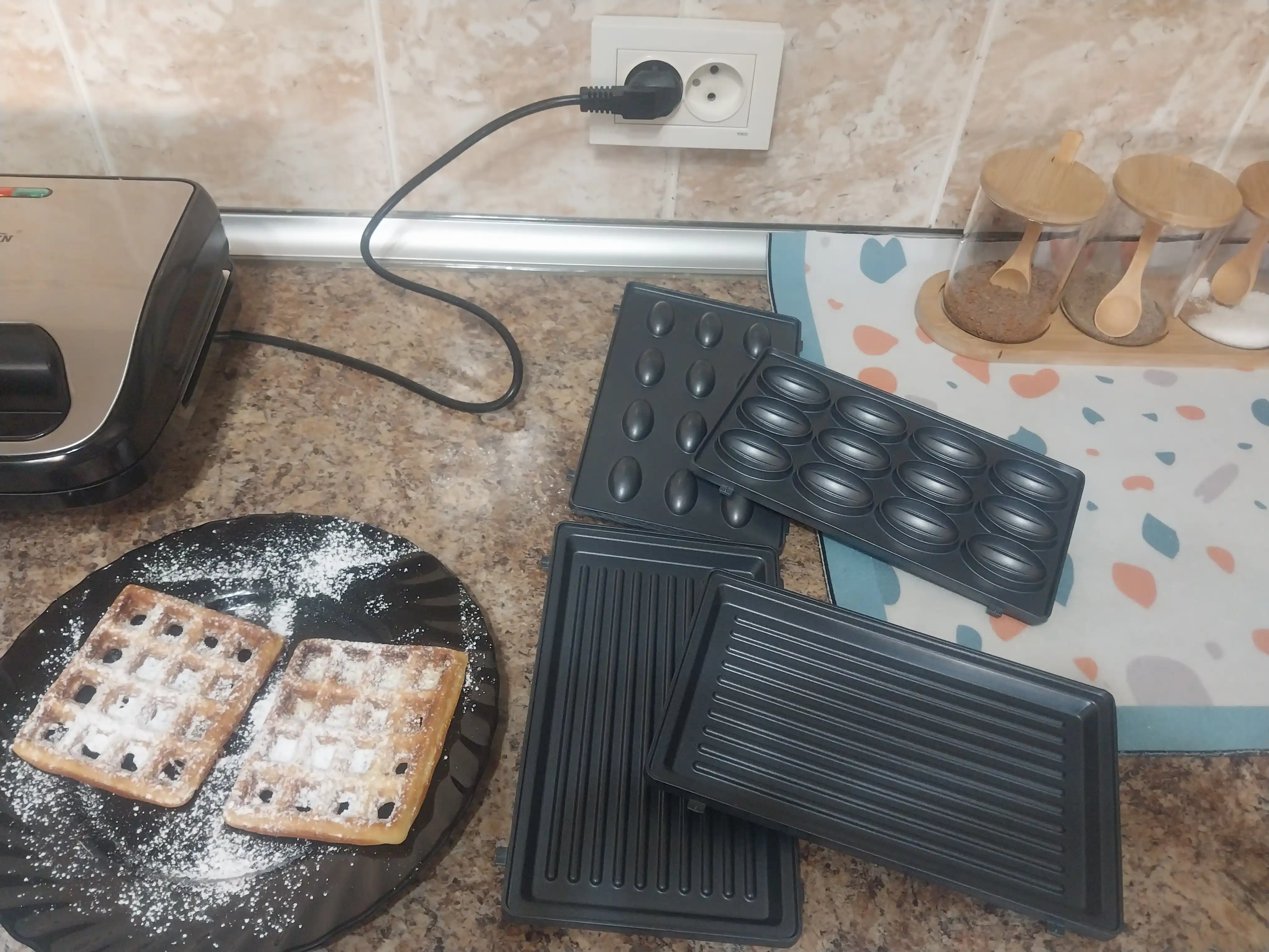Вафельница, сэндвичница, тостер, технология GERMANY, 3 в 1, 6 в 1, 10 в 1