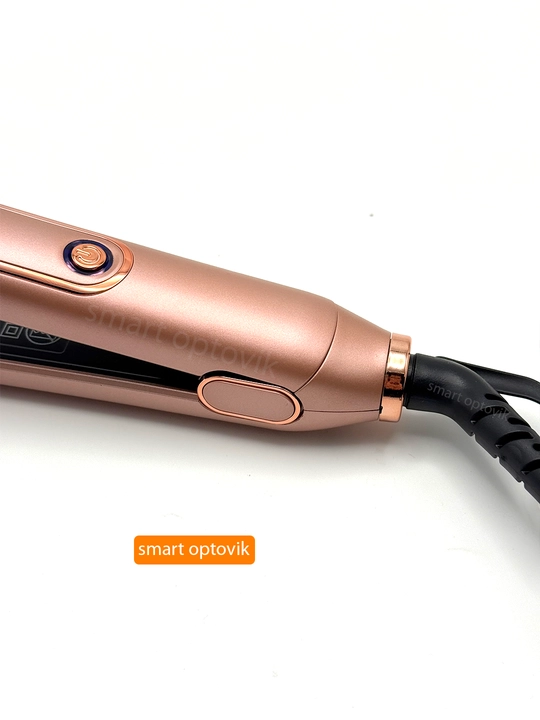 Soch dazmoli MAC Styler, professional soch tekislagich, titan plastinali, soch to‘g‘rilash