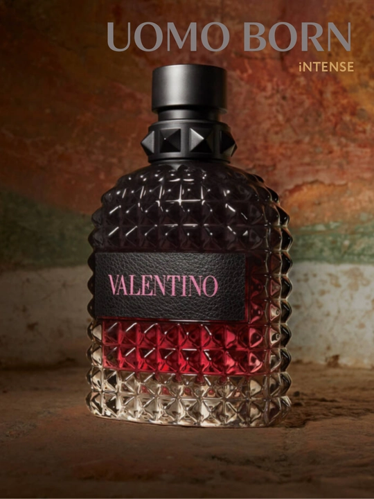 Uomo Born Intense Valentino erkaklar parfyumi refil formatida, LABOR Parfumdan flakonlarda