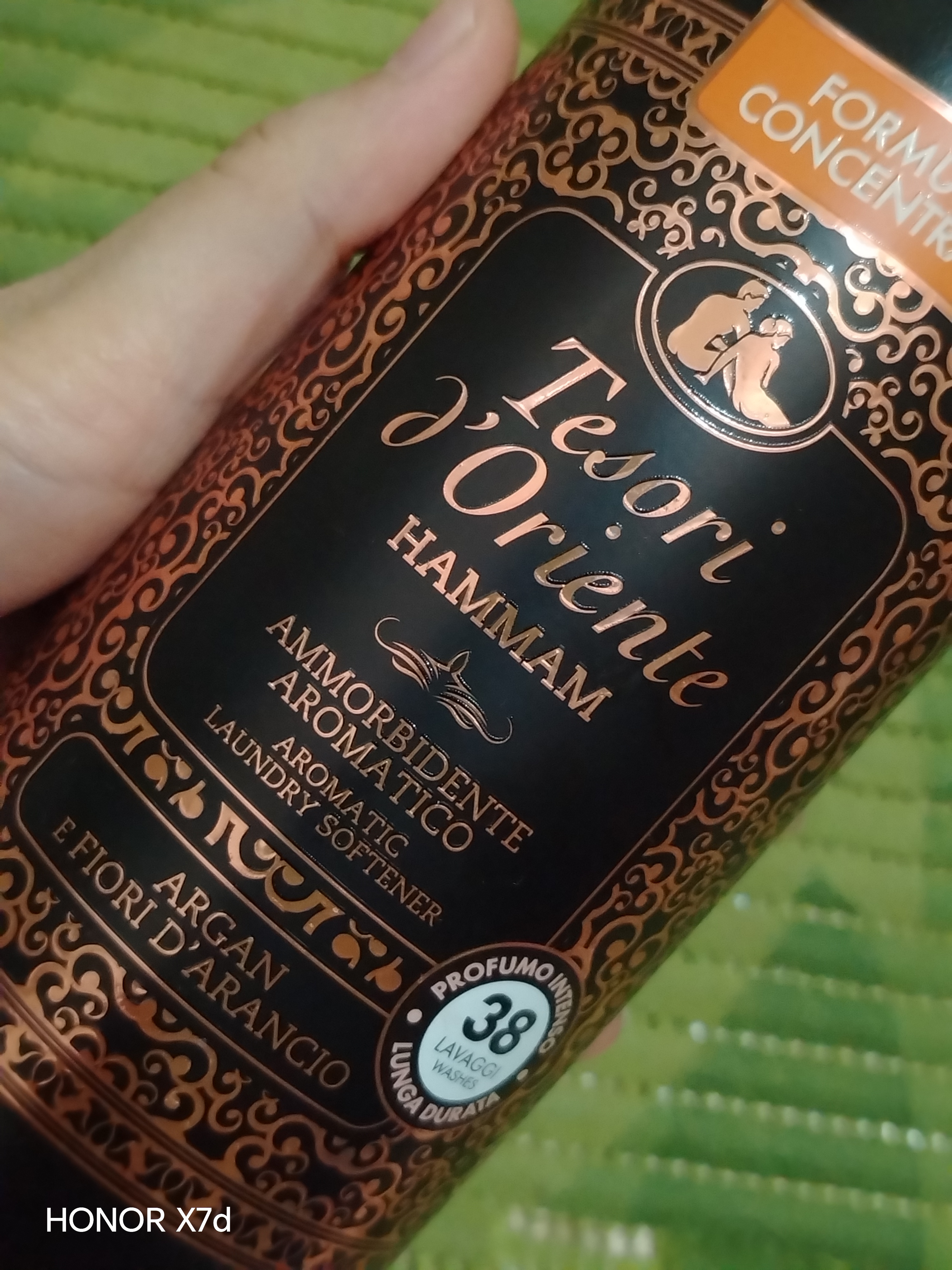 Mato yumshatuvchi, TESORI D ' ORIENTE HAMMAM, argan yog'i bilan, 760 ml