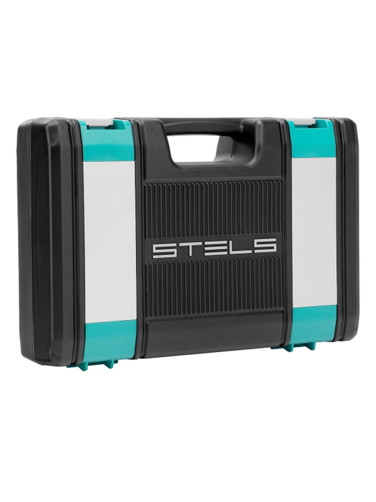 Набор инструментов STELS, 1/2", 1/4", CrV, кейс, 76 предметов, 14116