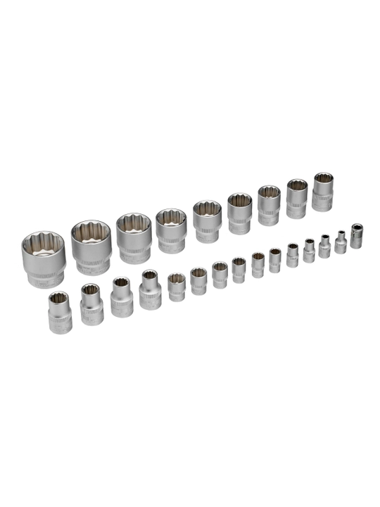 Набор инструментов STELS, 1/2", 1/4", CrV, кейс, 76 предметов, 14116