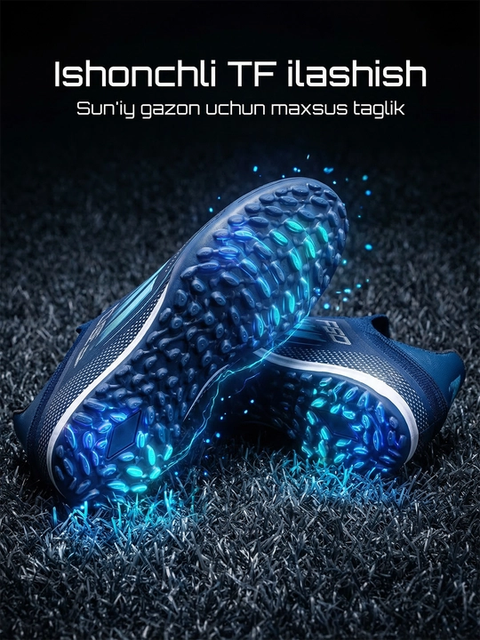 Futbol butsalari F50 sorokonojka TF sun’iy maysazor uchun, 37–40 o’lchamlar