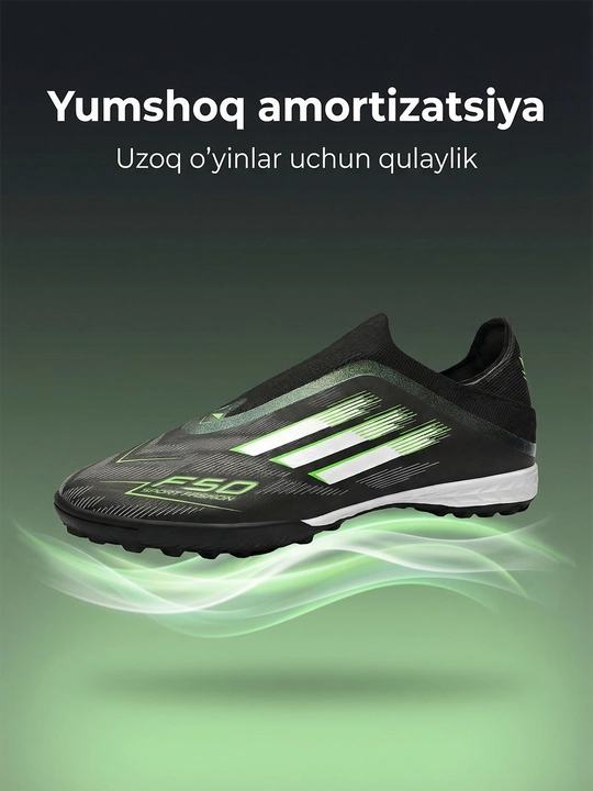 Futbol butsalari F50 sorokonojka TF sun’iy maysazor uchun, 37–40 o’lchamlar