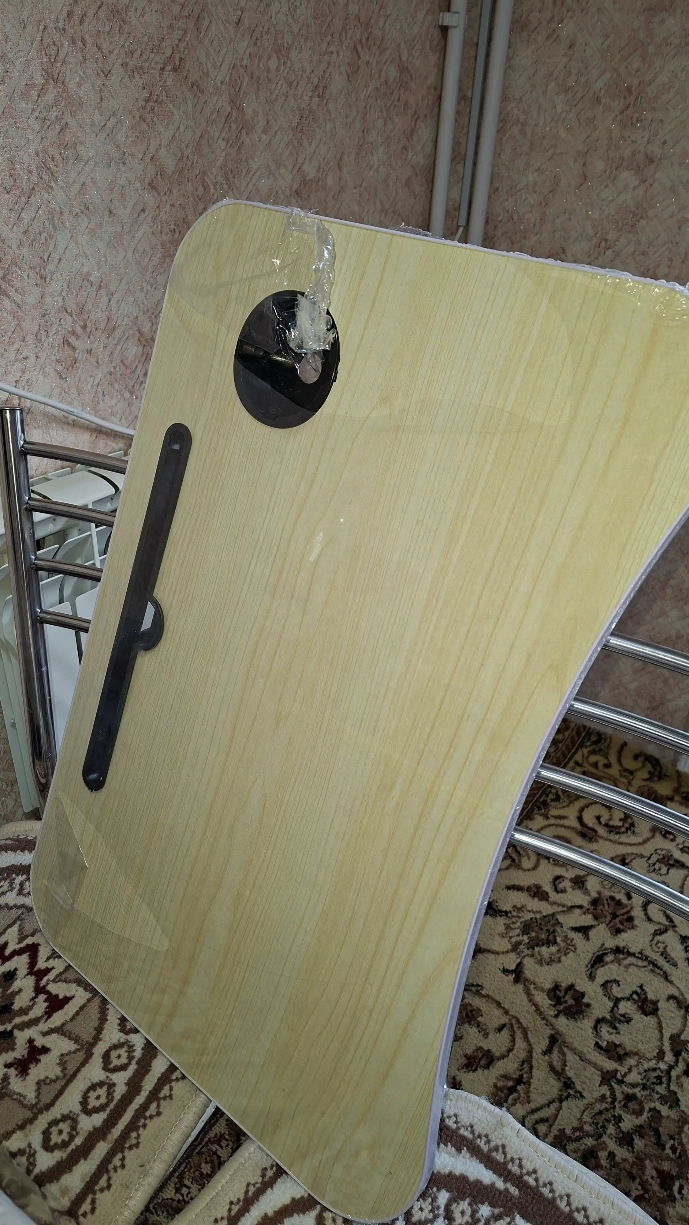 Складной столик для ноутбука и кровати 60×40 см, с подстаканником и подставкой