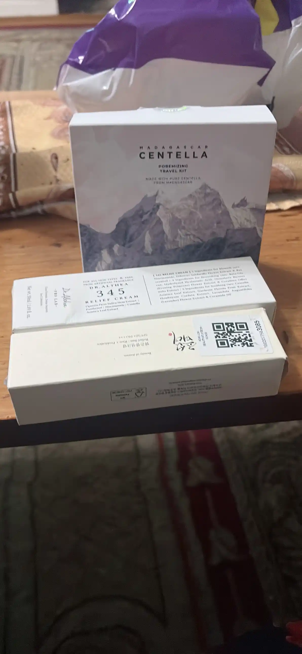 SKIN1004 Centella Travel Kit — Серия мини-наборов ухода за лицом