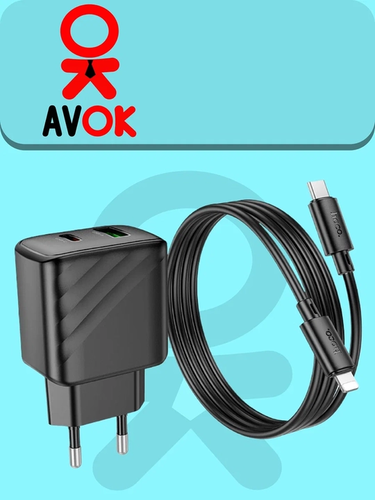 CS23A Sunlight tarmoq quvvatlagichi, PD30W + QC3.0, Type-C va USB-A, EU shtekeri, qora