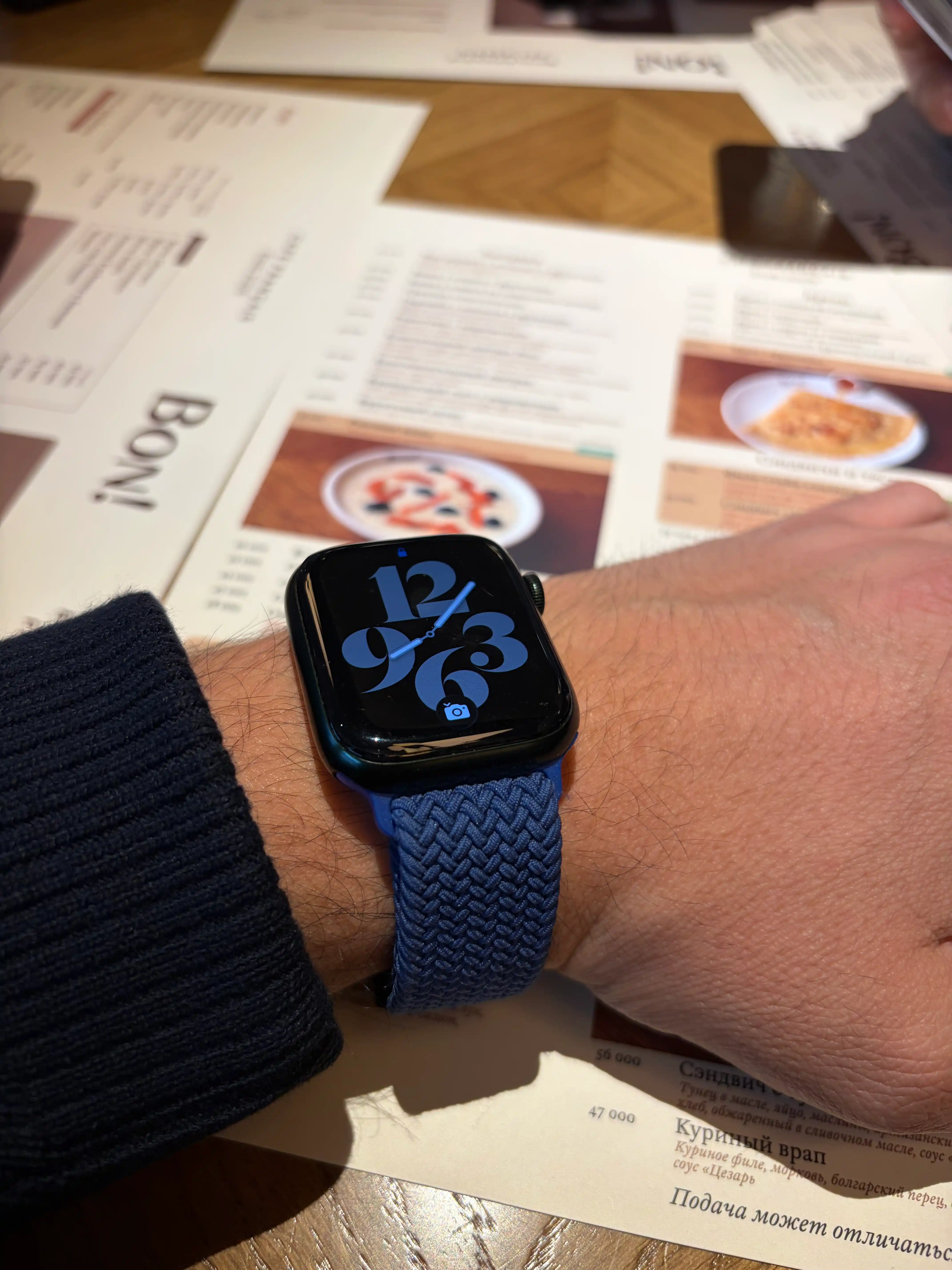 Ремешок нейлоновый с магнитной застёжкой для Apple Watch 3–9/SE/Ultra, 38–49 мм