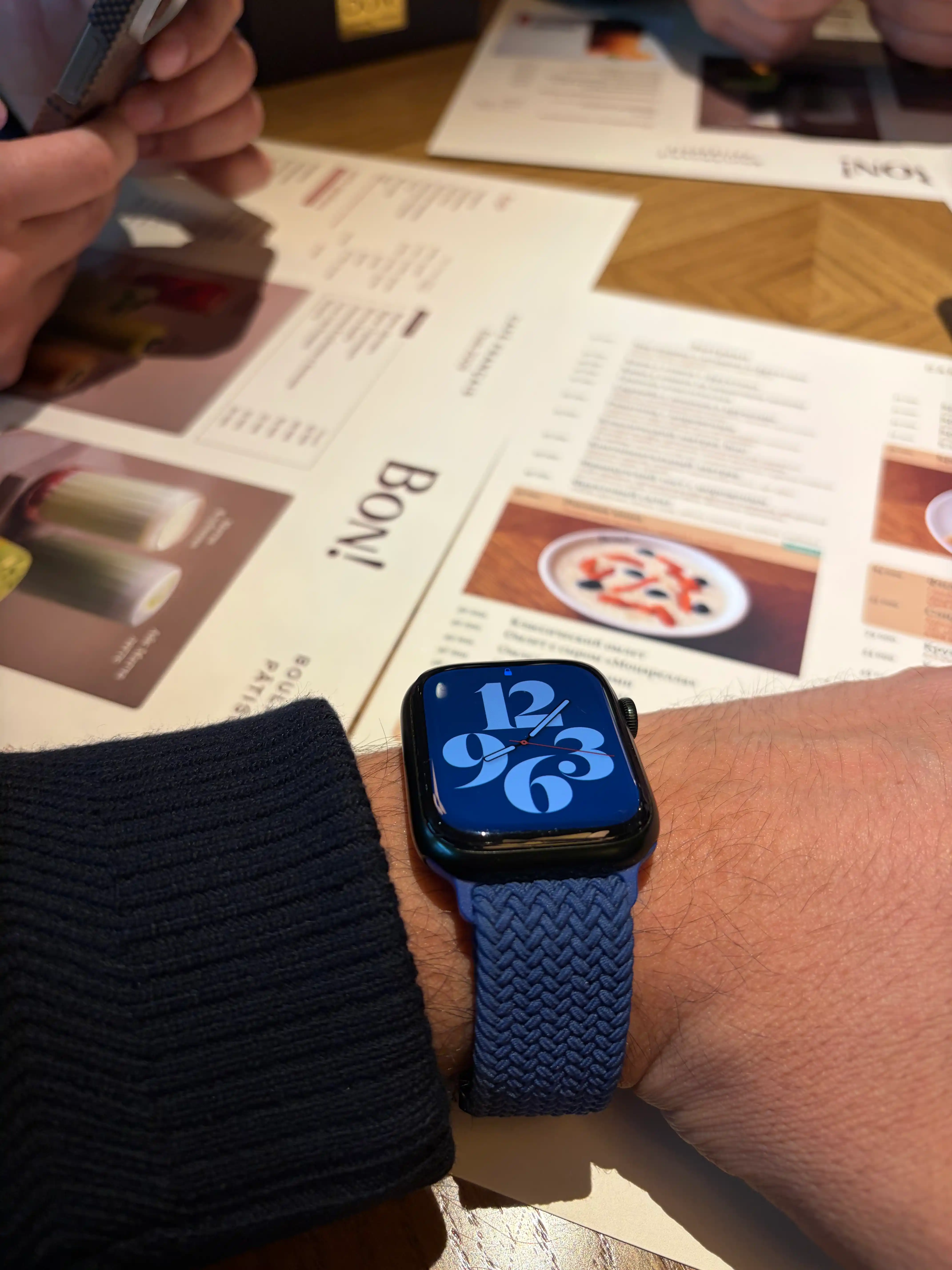 Ремешок нейлоновый с магнитной застёжкой для Apple Watch 3–9/SE/Ultra, 38–49 мм