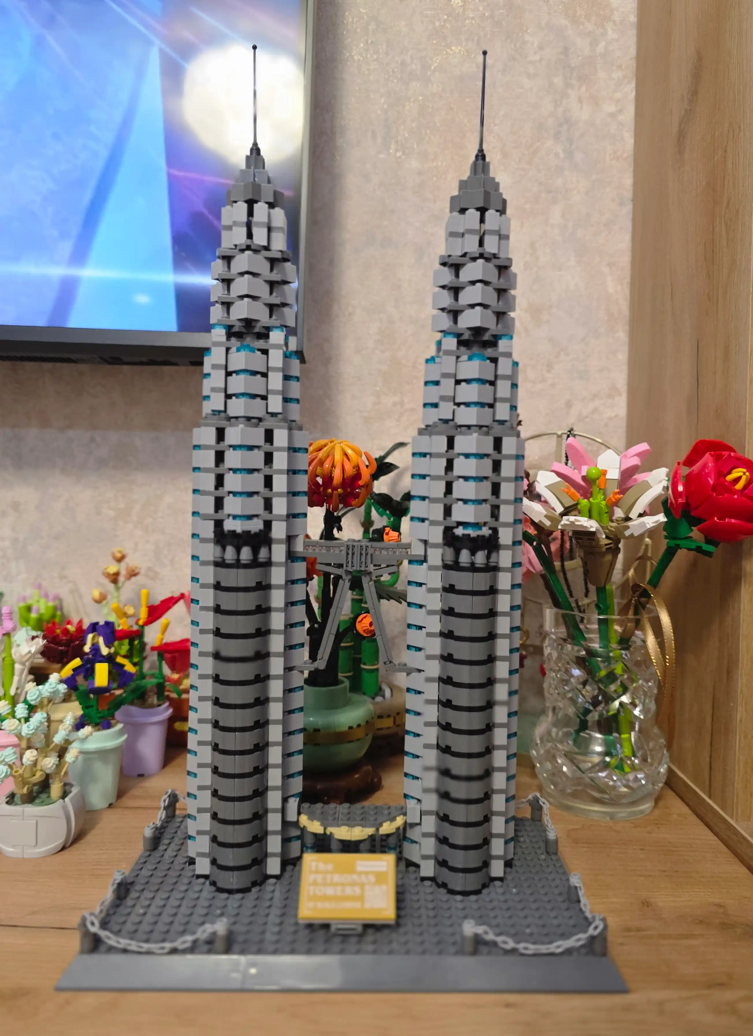 Конструктор LEGO, со всемирно известными зданиями, для взрослых и детей