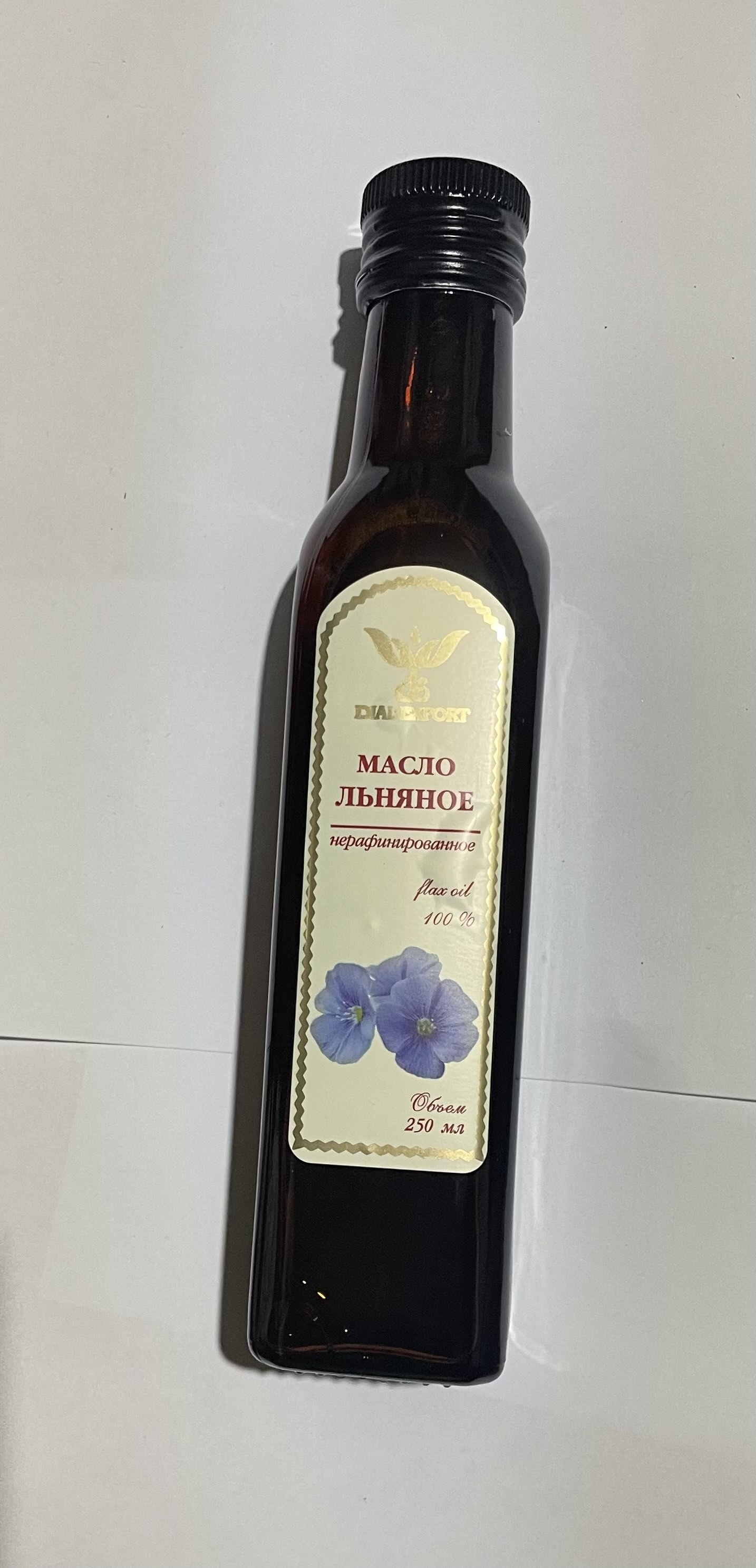 Zig'ir urug'i yog'i, tozalanmagan Dial Export, 250 ml