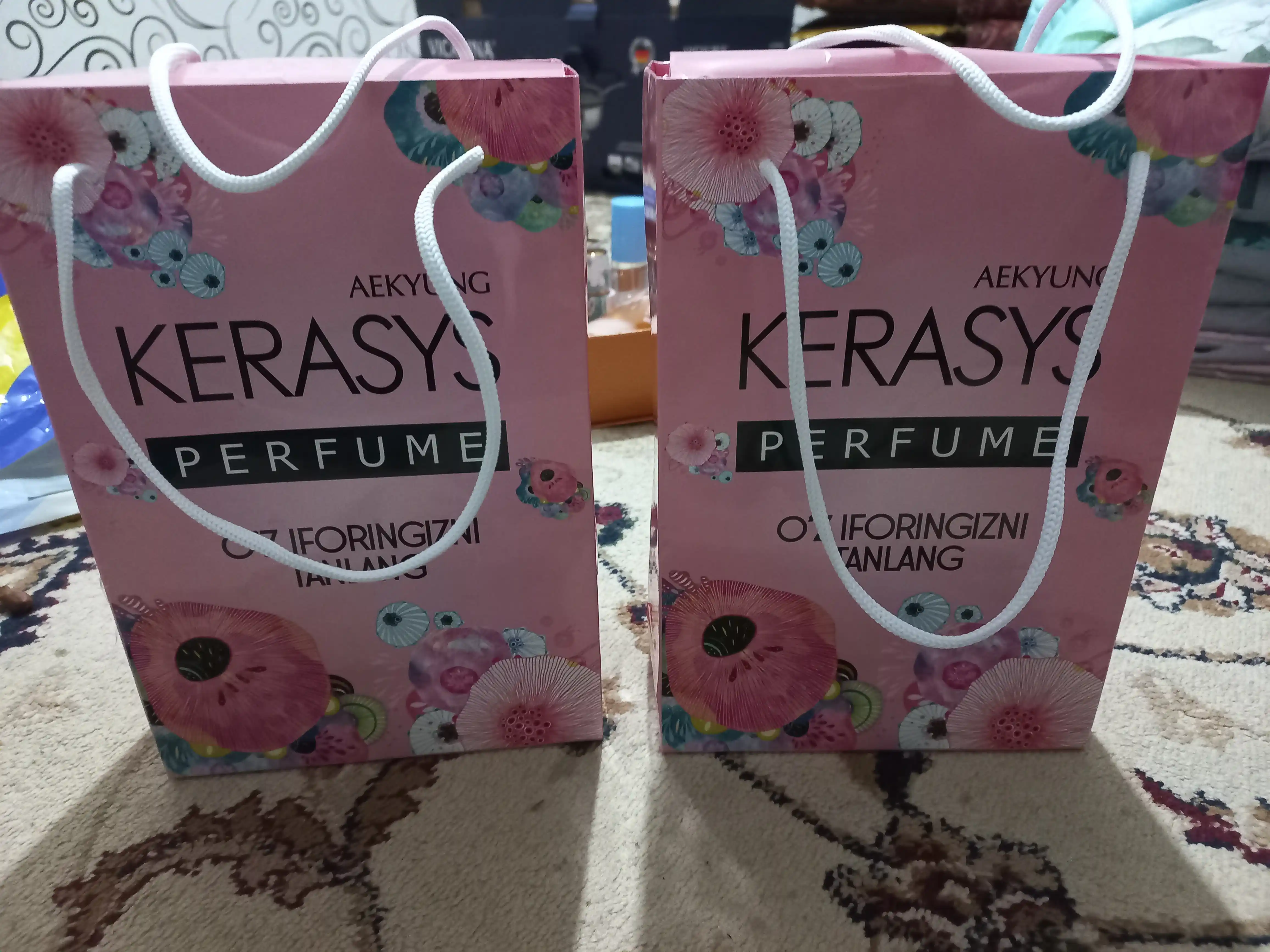 Набор ароматных шампуня и кондиционера Kerasys, для подарка, по 400 мл каждый