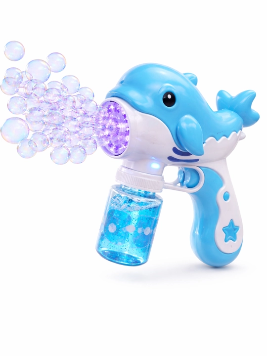 Bolalar uchun sovun pufagi pistoleti, LED, avtomatik pufak Kosmik Bubble Gun, generatori, - 