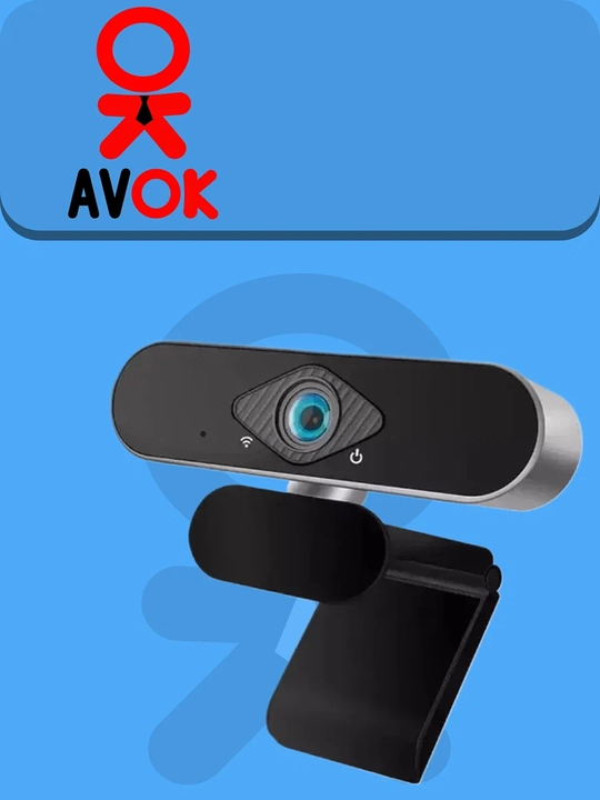 Xiaomi Xiaovv HD 1080P veb kamerasi, Full HD 1080P, 150° ko‘rish burchagi, o‘rnatilgan avtofokus