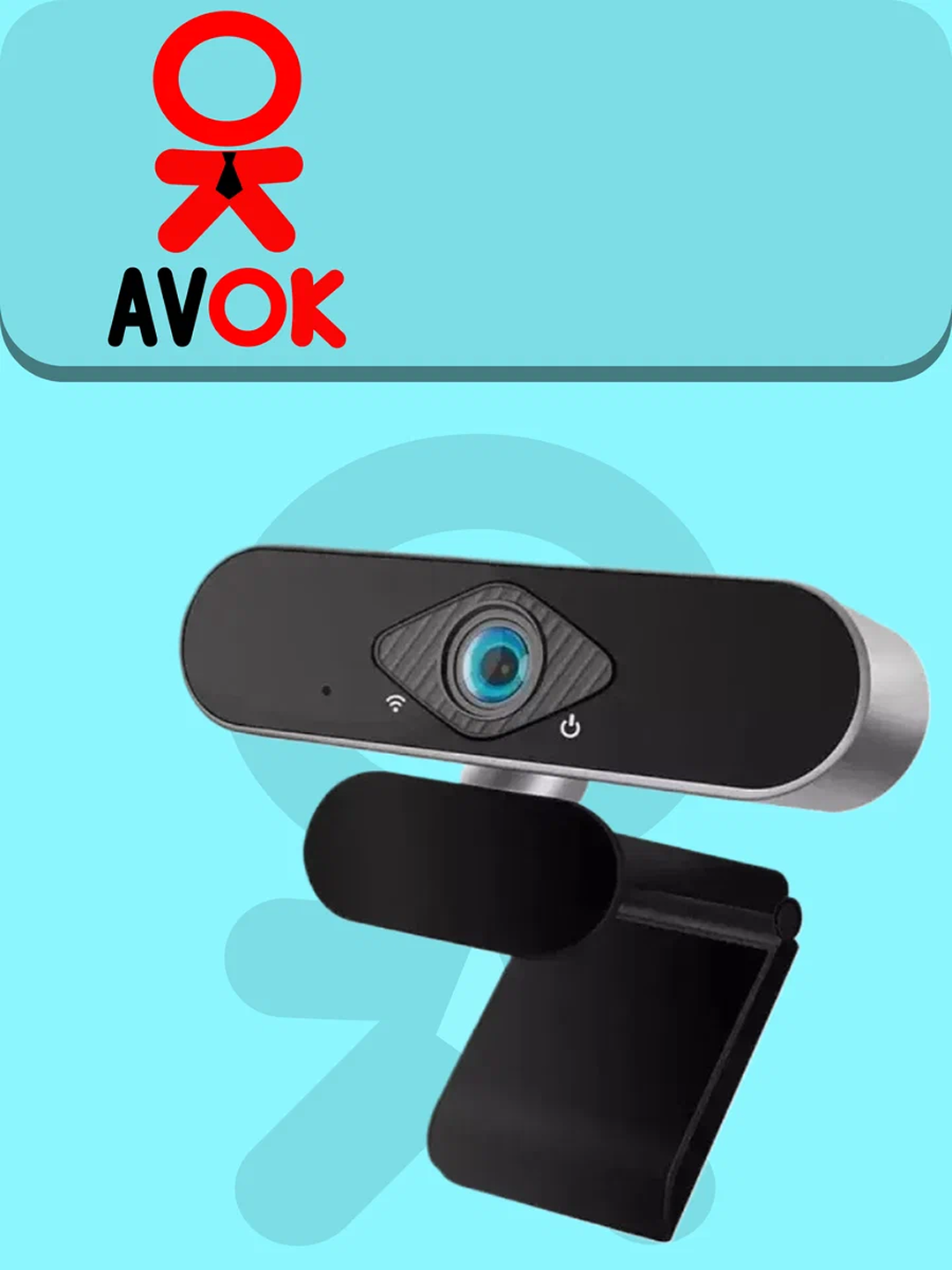 Xiaomi Xiaovv HD 1080P veb kamerasi, Full HD 1080P, 150° ko‘rish burchagi, o‘rnatilgan avtofokus