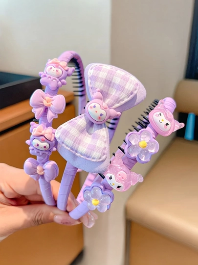 Ободок для волос Kuromi Cute 2026 коллекция — MADEENA-OBODOKKUROMI-ФИОЛЕТ