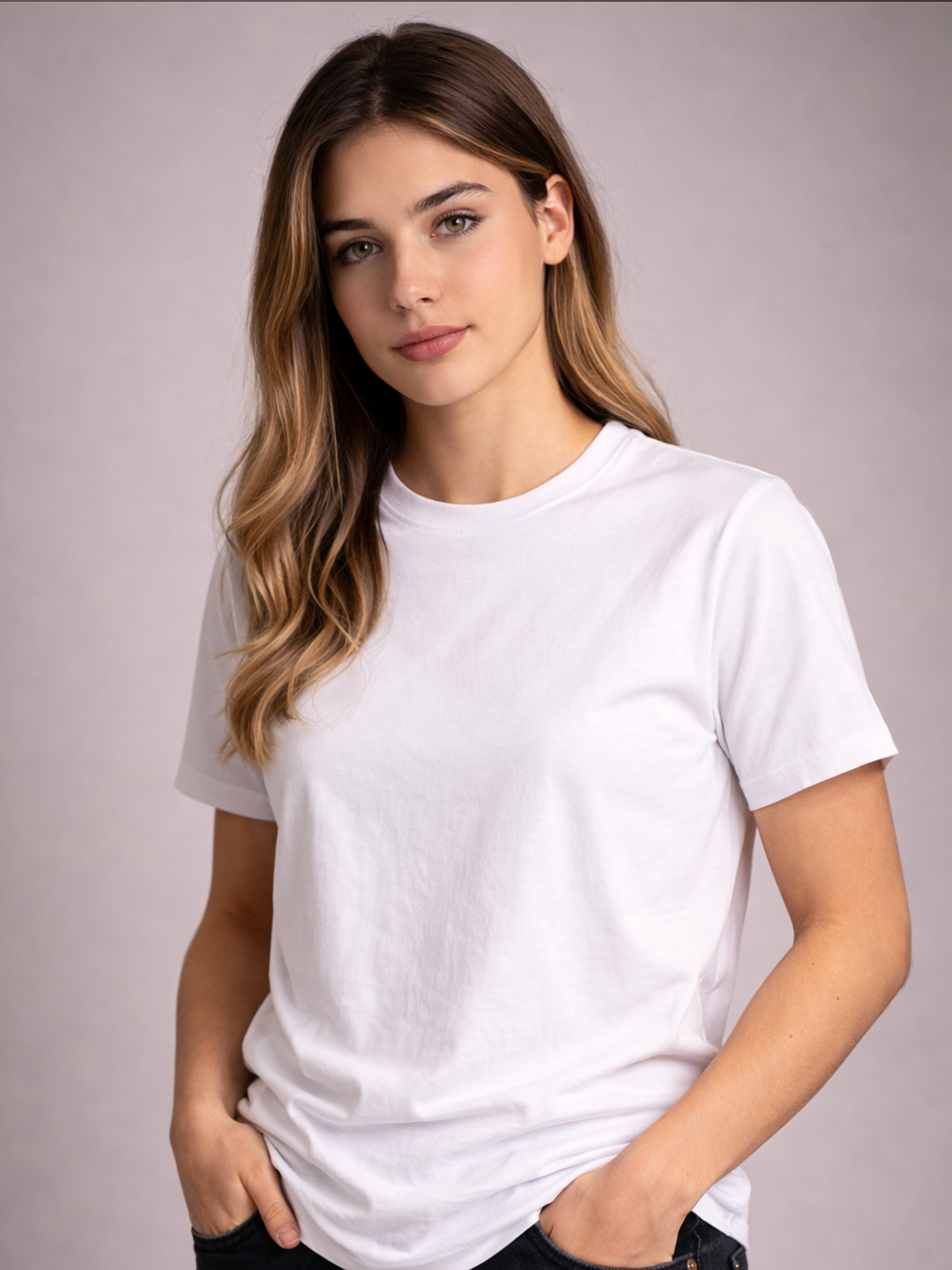 Oddiy futbolka, Minimal Yozuvsiz Futbolka unisex , Oq futbolka Qora futbolka