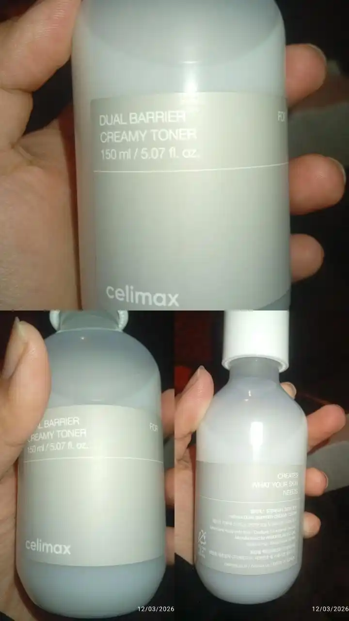 Барьерный кремовый тонер Celimax Dual Barrier Creamy Toner