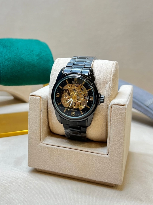 Mexanik qo‘l soati Rolex, erkaklar uchun, klassik dizayn - 