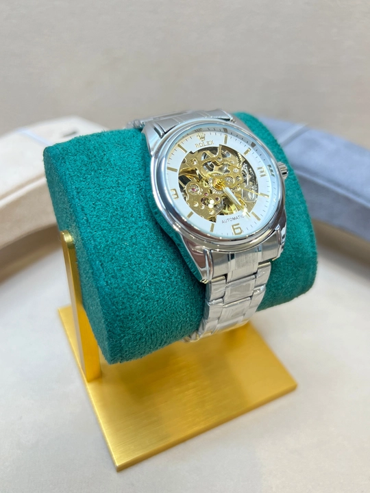 Mexanik qo‘l soati Rolex, erkaklar uchun, klassik dizayn