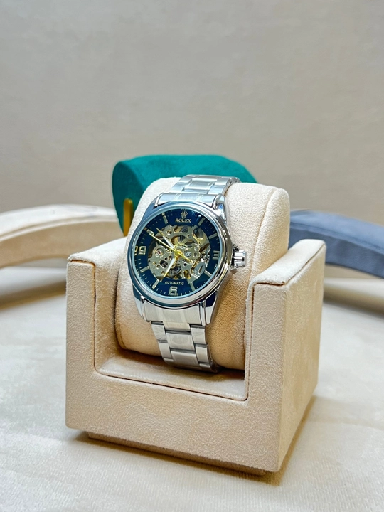 Mexanik qo‘l soati Rolex, erkaklar uchun, klassik dizayn - 