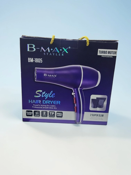 Professional soch qurutgich B max BM-1805 model, quritish va uslublash uchun