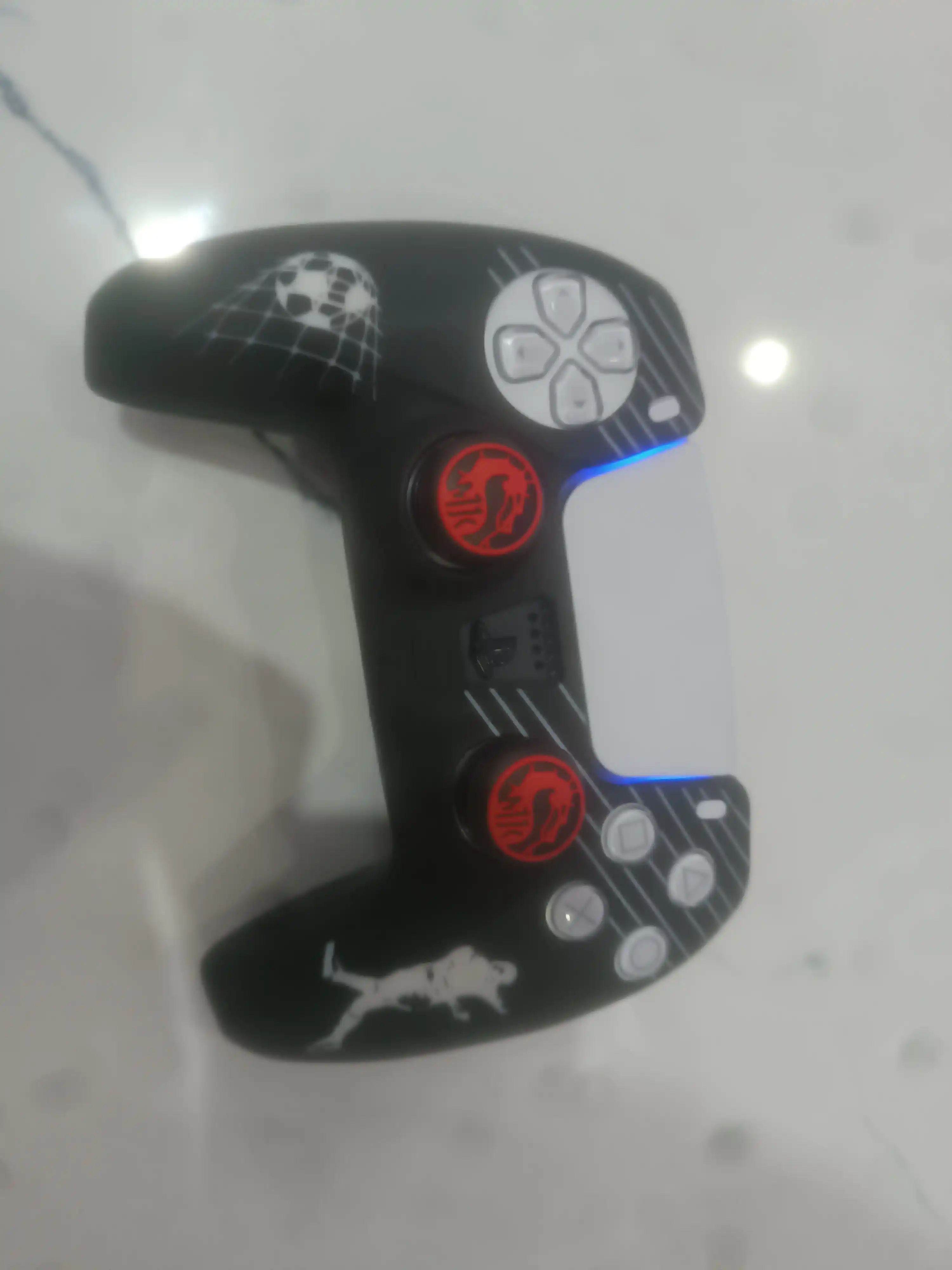 PS3, PS4, PS5, Xbox, Nintendo geympadlari uchun 2 ta bosma stik qoplamalari