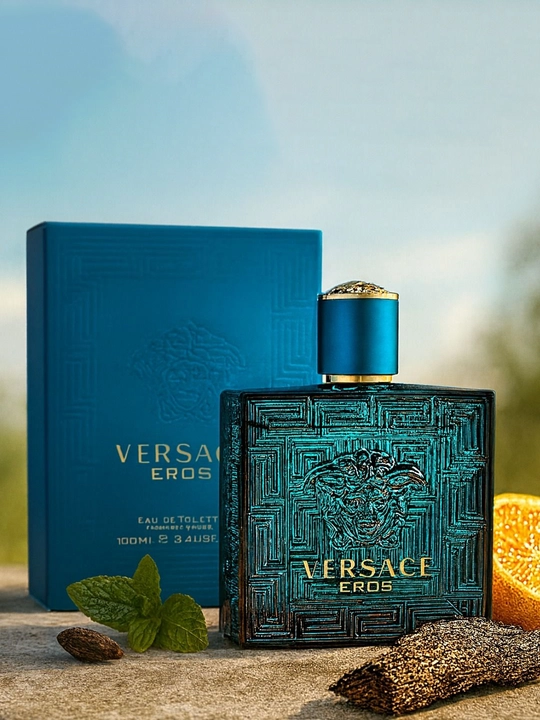 Erkaklar uchun Versace Eros xushbo'ylangan suv, 100 ml