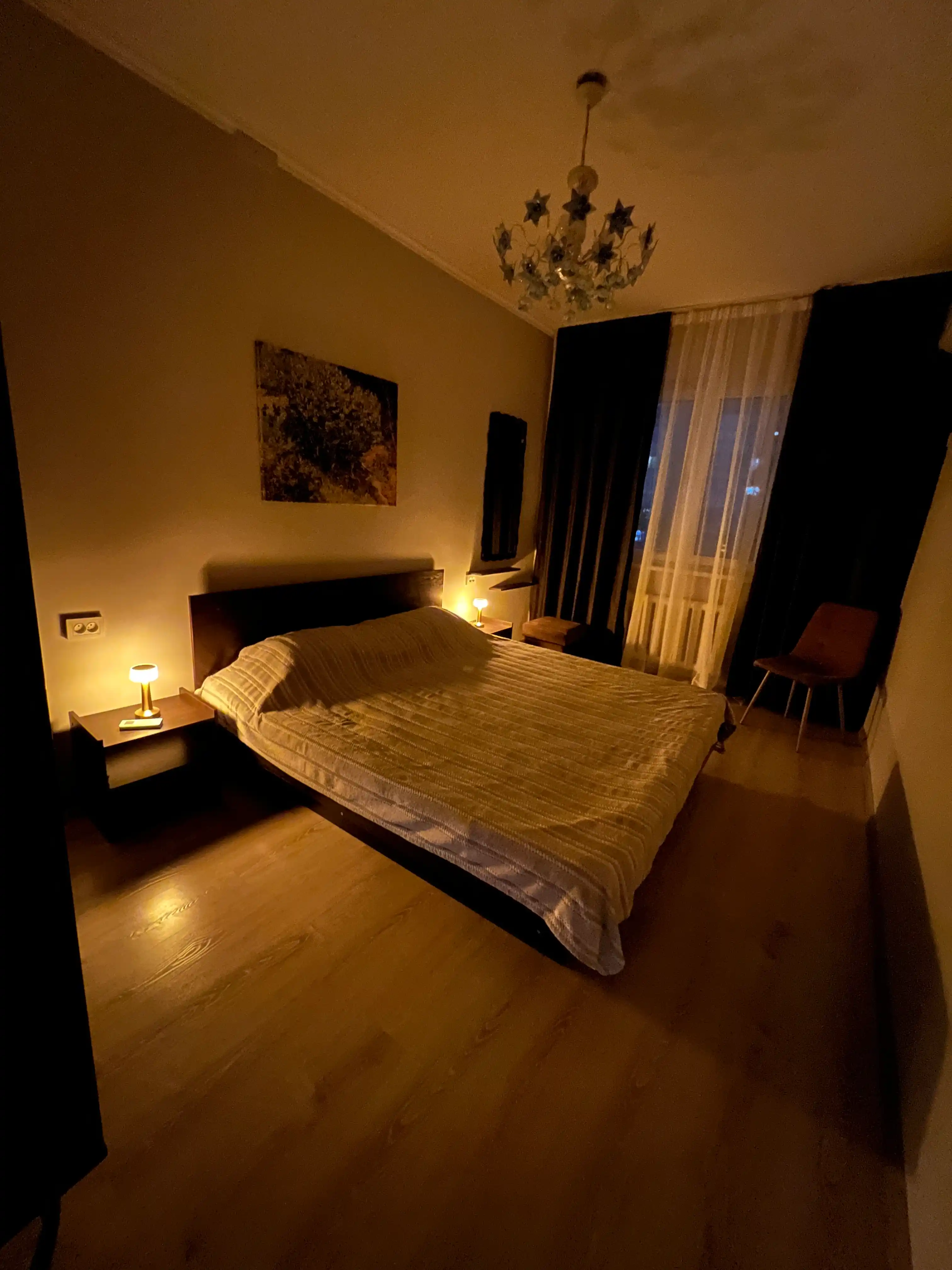 Stol usti, sensorli, simsiz lampa