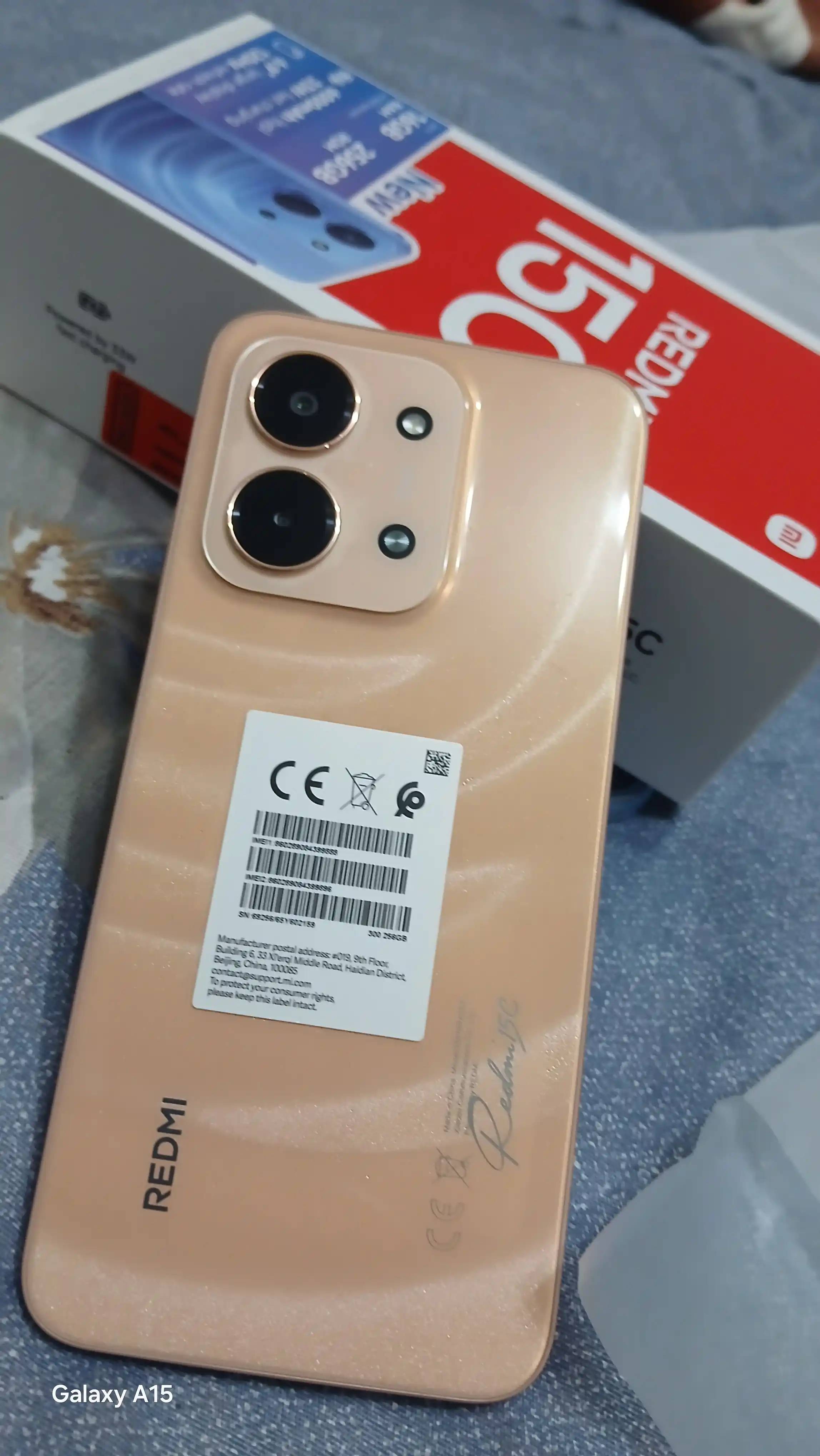 Смартфон Redmi 15C, 8/256Гб, 6000мА/ч, 6.9"дисплей, 50 МП камера с ИИ, 33 Вт