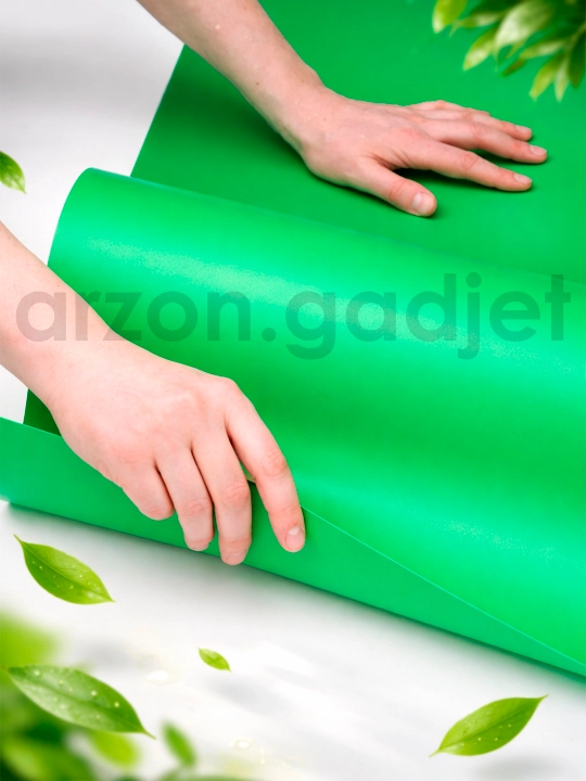 Ikki taraflama vinil fotofon, suratga olish uchun fon, xromakey, turli ranglar 100x200 sm
