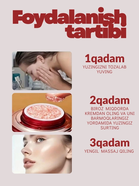 IMAGES Retinol Placenta Cream – увлажняющий крем для лица, омолаживающий эликсир, 50 г