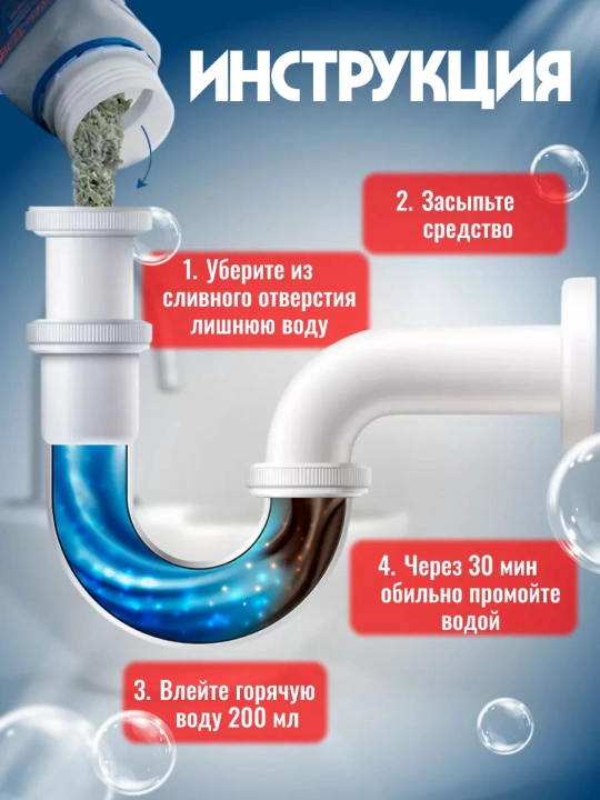 Antizazor, quvurlarni murakkab tiqilmalardan tozalash vositasi, 280 gr