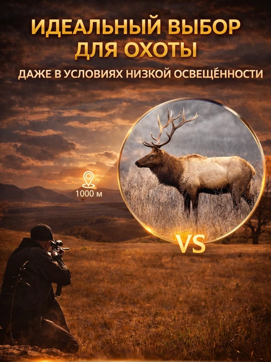 Бинокль для охоты и наблюдения