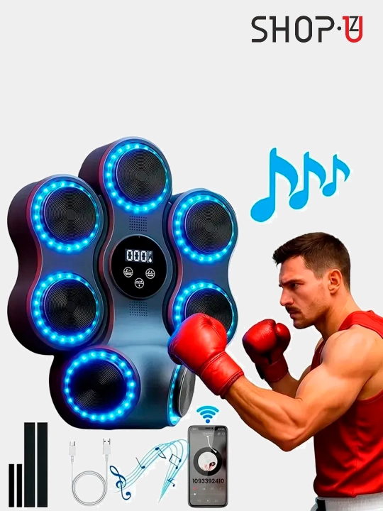 Aqlli musiqiy boks bo'yicha o'quv mashinasi, elektron devor nishoni